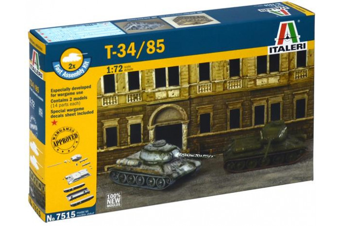 Fast Assembly T-34/85 (1:72) - 7515