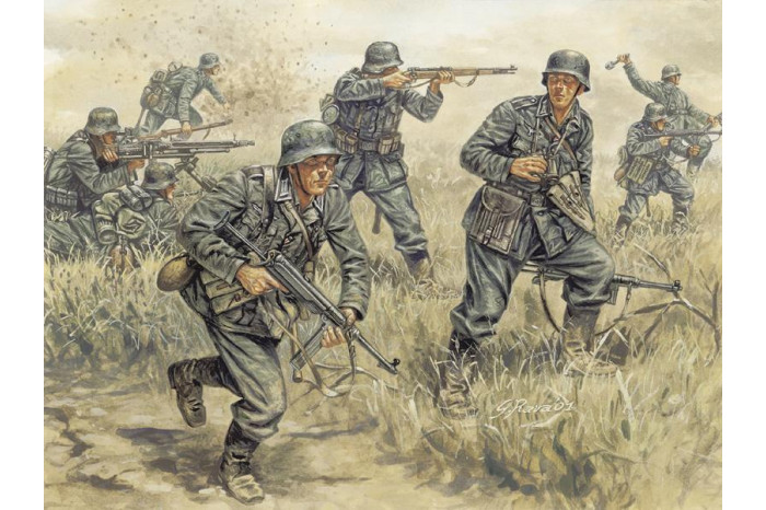 WWII - GERMAN INFANTRY (1:72) - 6033