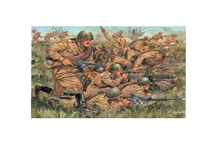 WWII - RUSSIAN INFANTRY (1:72) - 6057