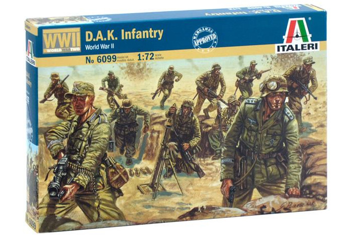 WWII - D.A.K. INFANTRY (1:72) - 6099