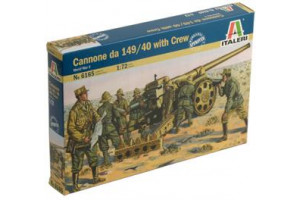 WWII - Cannone da 149/40 with Crew (1:72) - 6165