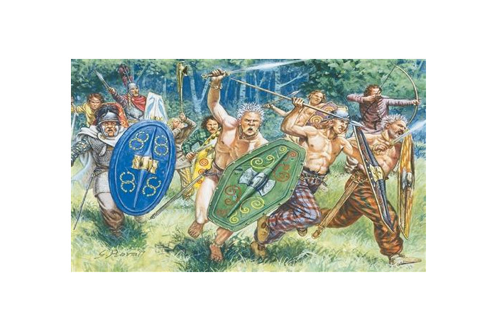 GAULS WARRIORS (I-II CENTURY B.C.) (1:72) - 6022