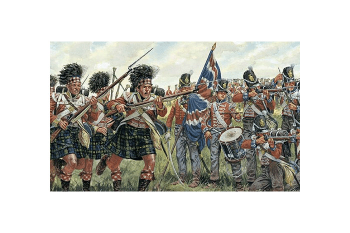 BRITISH and SCOTS INFANTRY (NAPOL.WARS) (1:72) - 6058