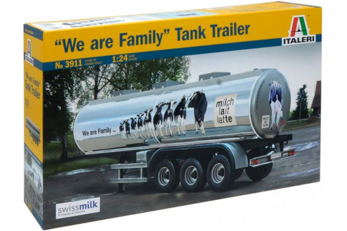 CLASSIC TANK TRAILER "We are family" (1:24) - 3911