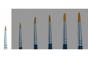 Kulatý syntetický štětec (velikost 000) - 52201