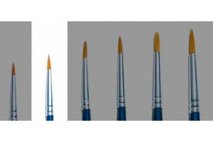 Kulatý syntetický štětec (velikost 00) - 52202