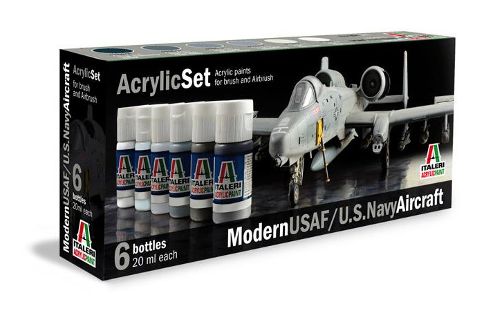 Sada 431AP: MODERN USAF/U.S. NAVY AIRCRAFT 6 ks - akryl