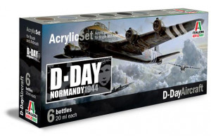 Sada 445AP: D-DAY AIRCRAFT 6 ks - akryl