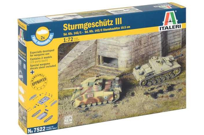 STURMGESCHUTZ III (1:72) - 7522