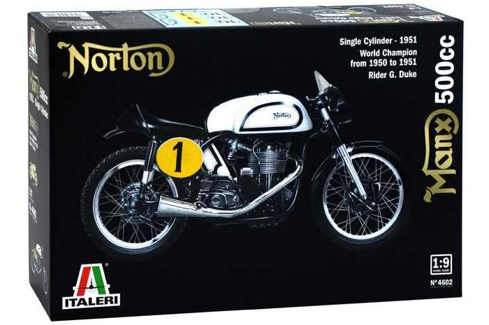 NORTON MANX 500cc 1951 (1:9) - 4602
