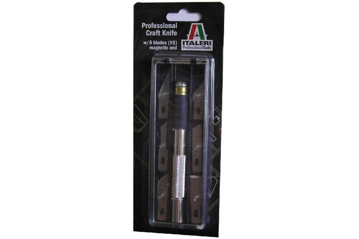 Řezací nůž se šesti náhradními břity - 50822