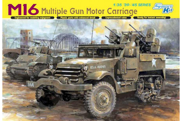 M16 MULTIPLE GUN MOTOR CARRIAGE (SMART KIT) (1:35) - 6381