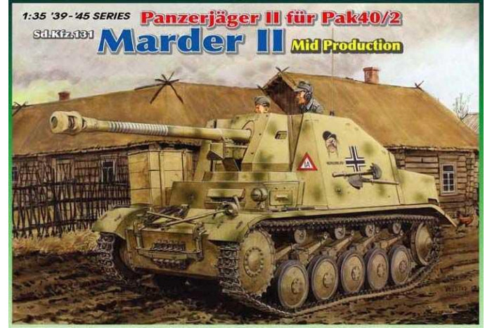 Sd. Kfz.131 Panzerjäger II für PaK 40/2 "Marder II" Mid Production (1:35) - 6423
