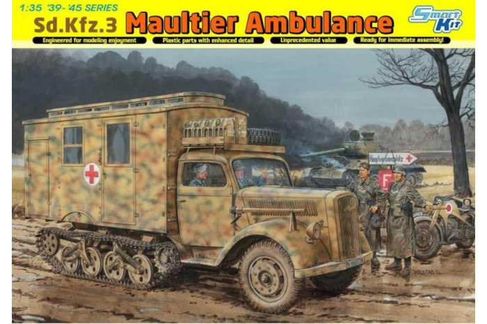 Sd.Kfz.3 Maultier Ambulance (Smart Kit) (1:35) - 6766
