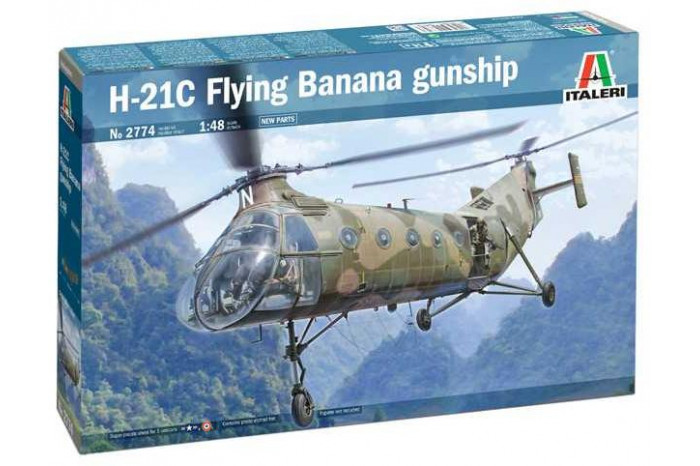 H-21C Flying Banana GunShip (1:48) - 2774