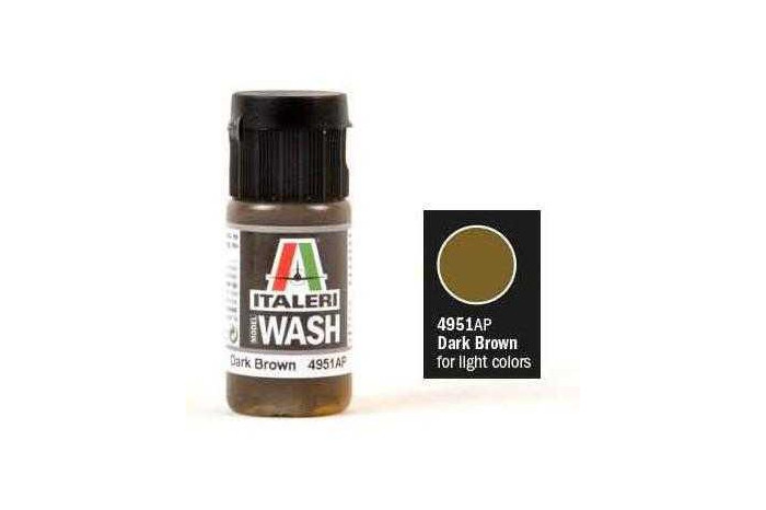 Italeri barva akryl 4951AP - Dark brown 20ml