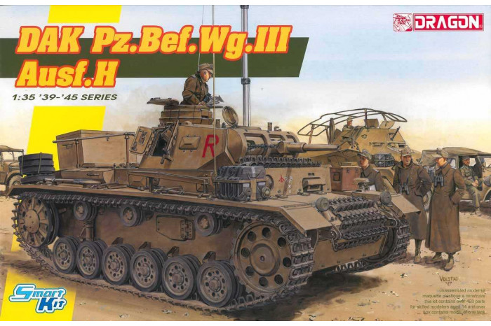 DAK Pz.Bef.Wg.III Ausf.H (Smart Kit) (1:35) - 6901
