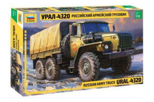 RUSSIAN ARMY TRUCK URAL 4320 (1:35) - 3654