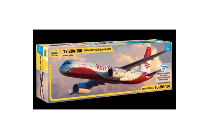 Tupolev TU - 204-100 (1:144) - 7023