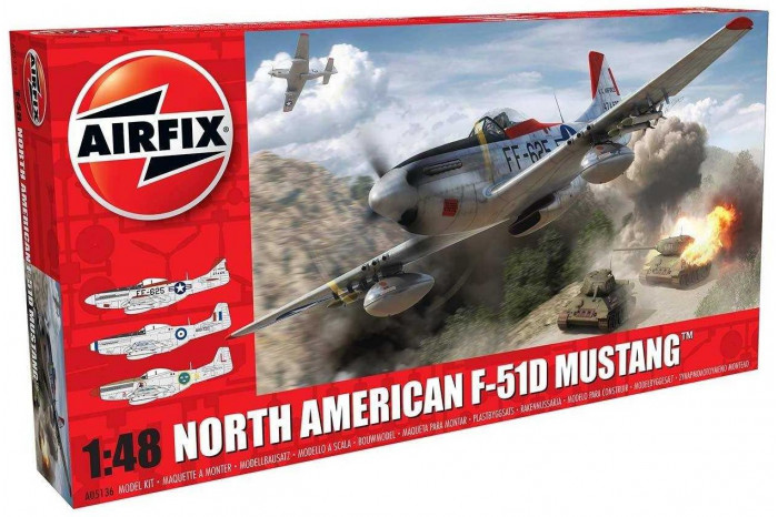 North American F-51D Mustang (1:48) - A05136