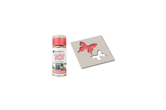 Humbrol sprej na sklo AD7701 - Glass Etch Pink