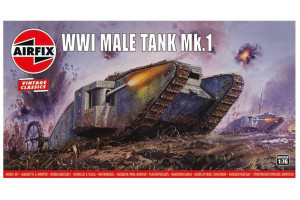 WWI Male Tank Mk.I (1:76) - A01315V