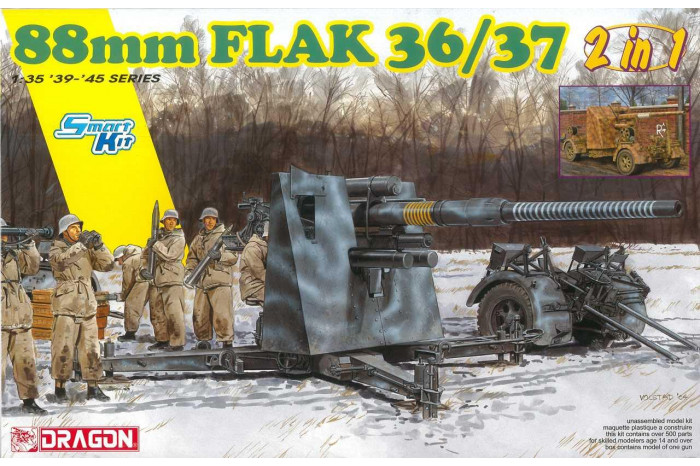 88mm FlaK 36/37 (2 in 1) (1:35) - 6923