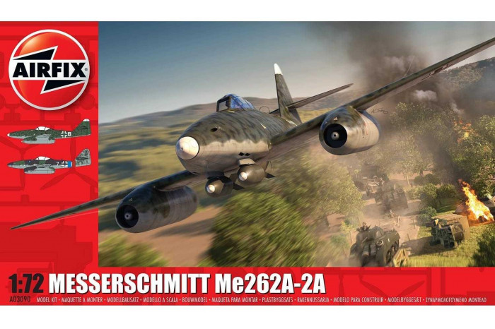 Messerschmitt Me262A-2A (1:72) - A03090