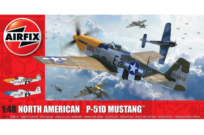 North American P-51D Mustang (Filletless Tails) (1:48) - A05138