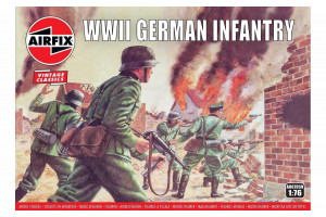 WWII German Infantry (1:76) - A00705V