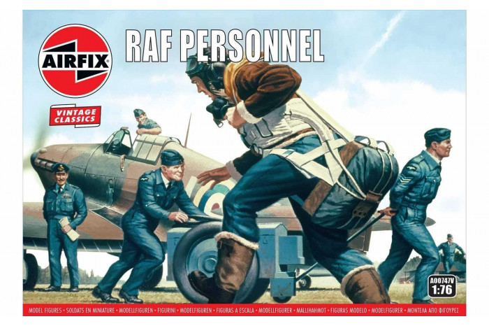 RAF Personnel (1:76) - A00747V