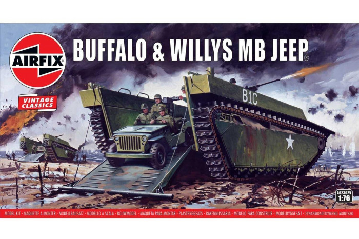 Buffalo Willys MB Jeep  (1:76) - A02302V