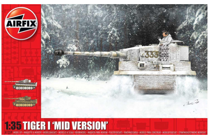 Tiger-1, Mid Version (1:35) - A1359