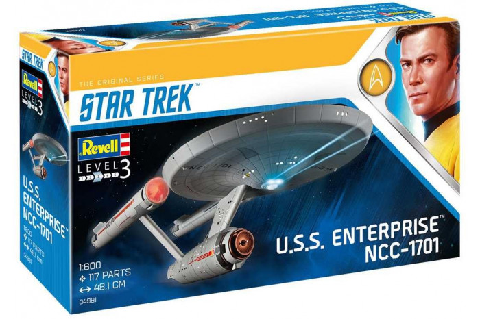 U.S.S. Enterprise NCC-1701 (TOS) (1:600) - 04991