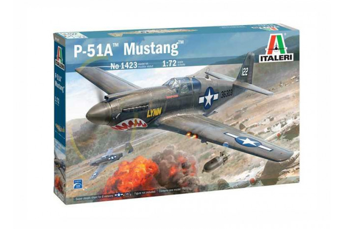 Model Kit letadlo 1423 - P-51A Mustang (1:72)