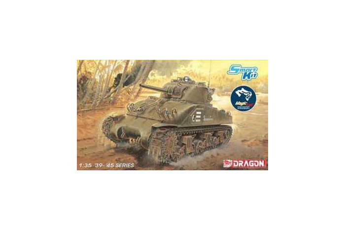 M4 Sherman "Composite Hull" PTO w/Magic Track (Smart Kit) (1:35) - 6740