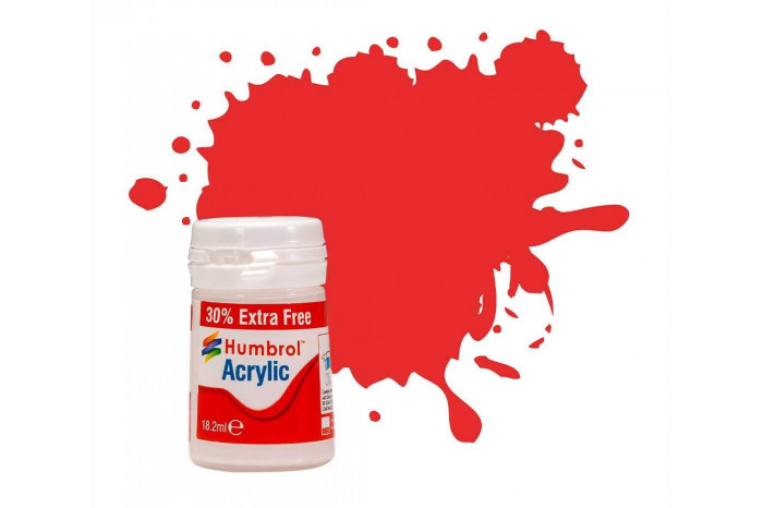 Humbrol barva akryl AB0209EP - No 209 Fire Orange (+30% navíc zdarma)