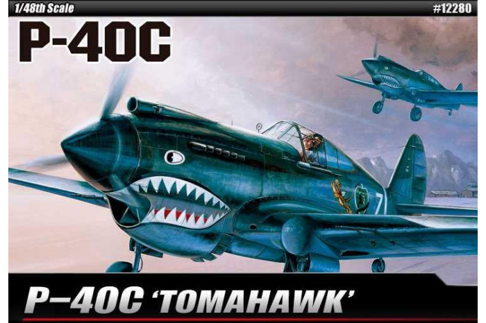 P-40C (1:48) - 12280