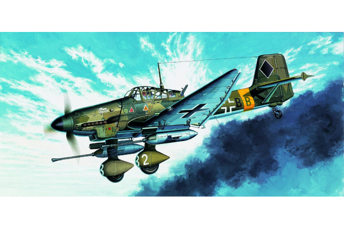 JU-87G STUKA "TANK BUSTER" (1:72) - 12450