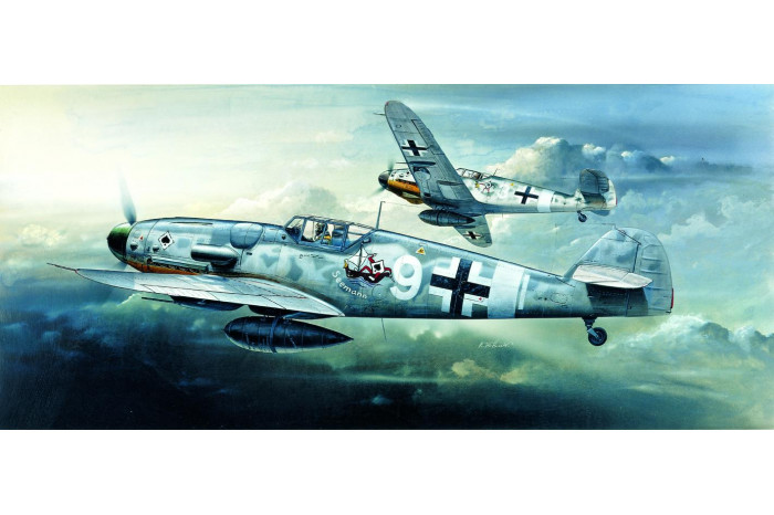 MESSERSCHMITT BF109G-6 (1:72) - 12467