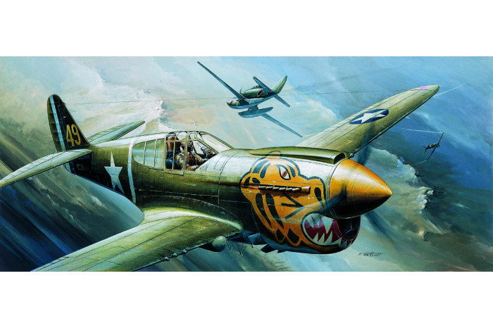 P-40E (1:72) - 12468