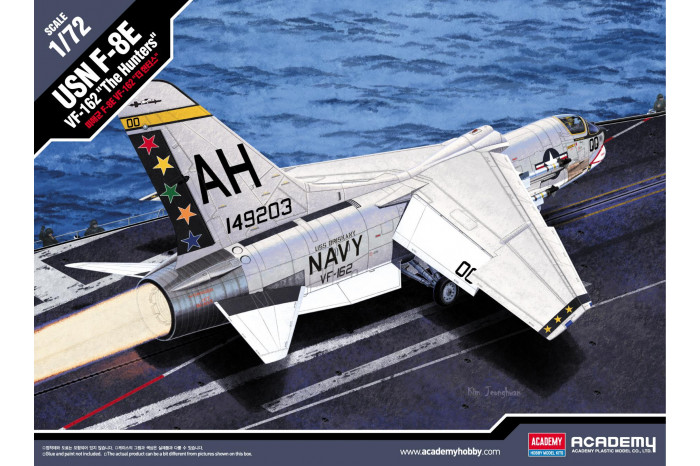 USN F-8E VF-162 "The Hunters" (1:72) - 12521