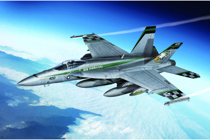 USN F/A-18E "VFA-195 Chippy Ho" (1:72) - 12565