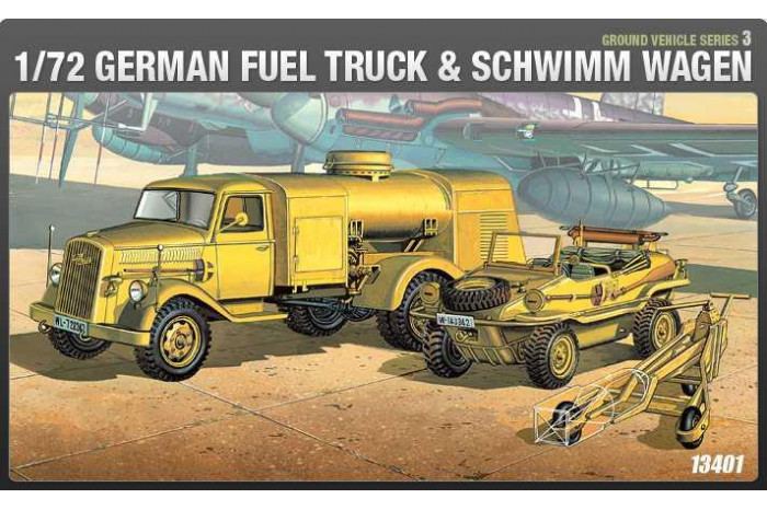 GERMAN FUELTANK & SHIWIMM (1:72) - 13401