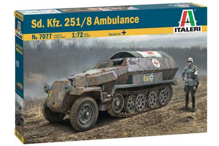 Sd.Kfz. 251/8 Ambulance (1:72) - 7077
