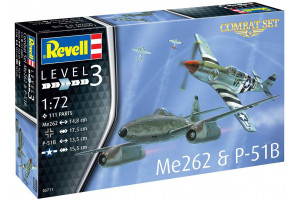 Me262 & P-51B (1:72) - 63711