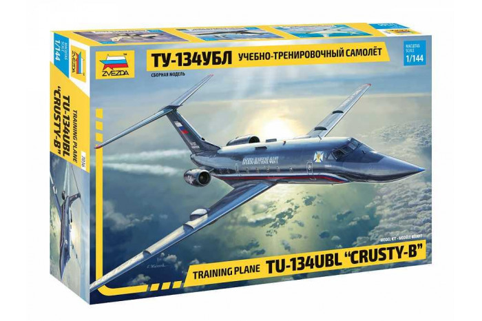 Training plane TU-134UBL "CRUSTY-B" (1:144) - 7036