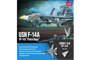 USN F-14A "VF-143 Pukin Dogs" (1:72) - 12563