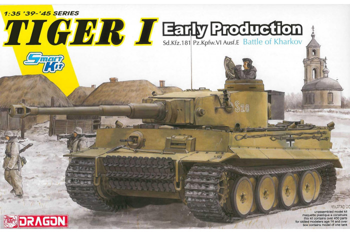 Tiger I Early Production Battle of Kharkov (Smart Kit) (1:35) - 6950