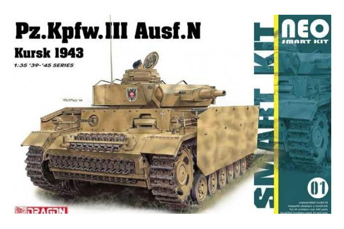 Pz.Kpfw.III Ausf.L s.Pz.Abt.502 Leningrad 1942/43 (1:35) - 6957